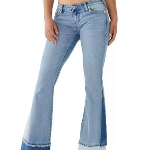 True Religion Light Blue Flare Jeans
